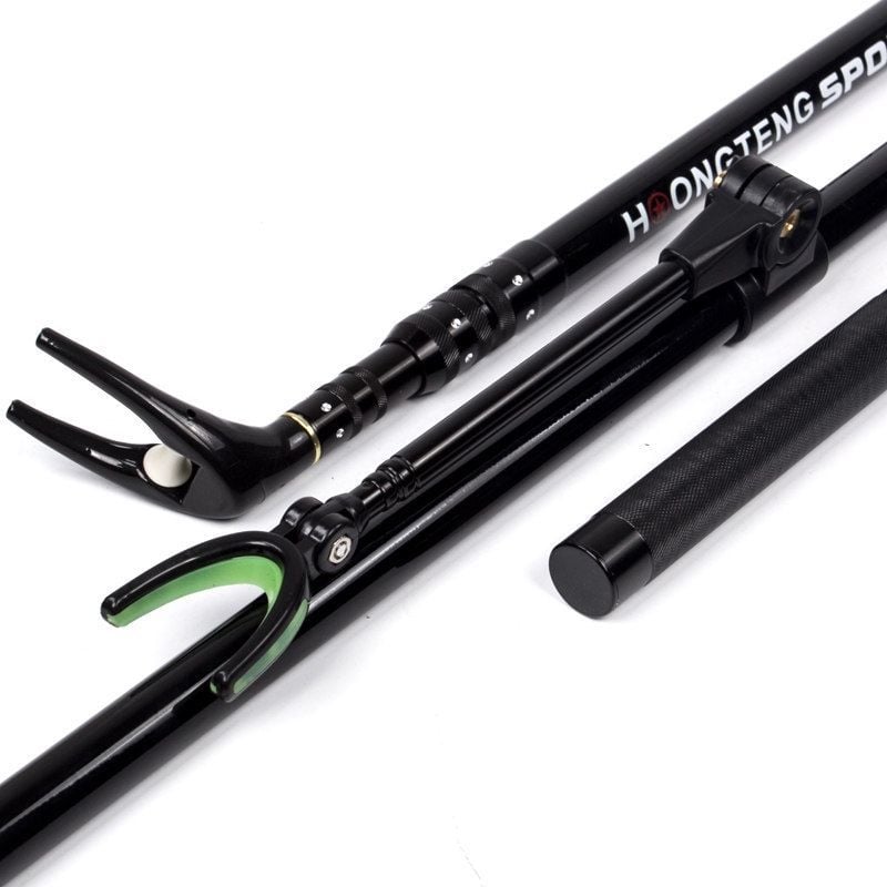 Szénszálas halászati bot tartó – talajon használható