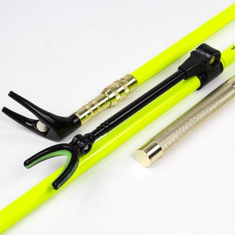 Szénszálas halászati bot tartó – talajon használható