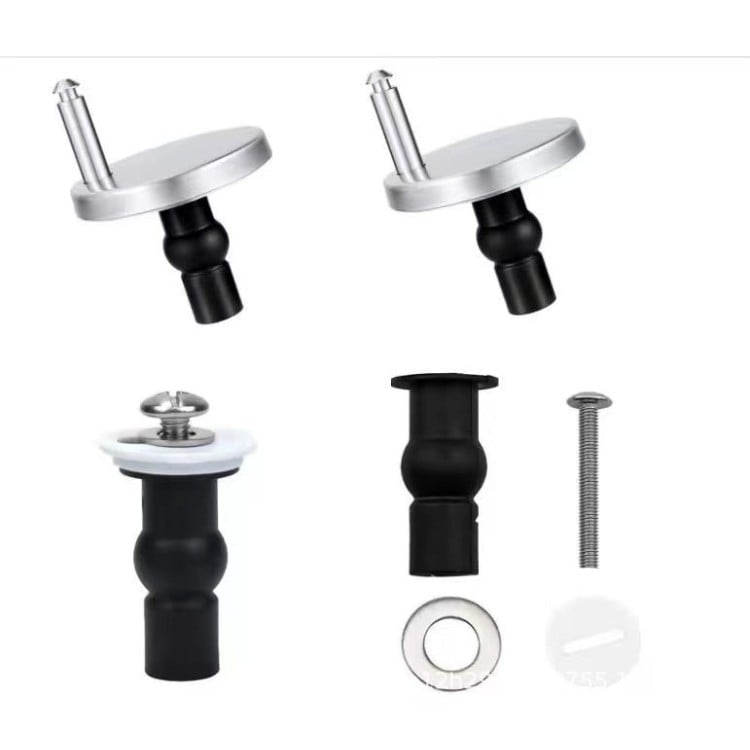 WC-ülés hardver készlet — rozsdamentes acél, modell 1517, Da Yao, csavaros kiegészítők, modern minimál stílus