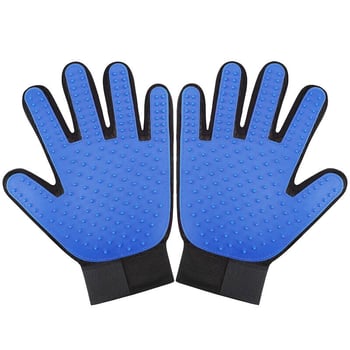 Szilikon macskaápoló kesztyű – szőrszálak eltávolítása, tisztítás és fürdőmasszázs