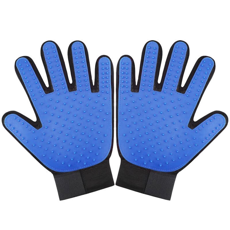 Szilikon macskaápoló kesztyű – szőrszálak eltávolítása, tisztítás és fürdőmasszázs