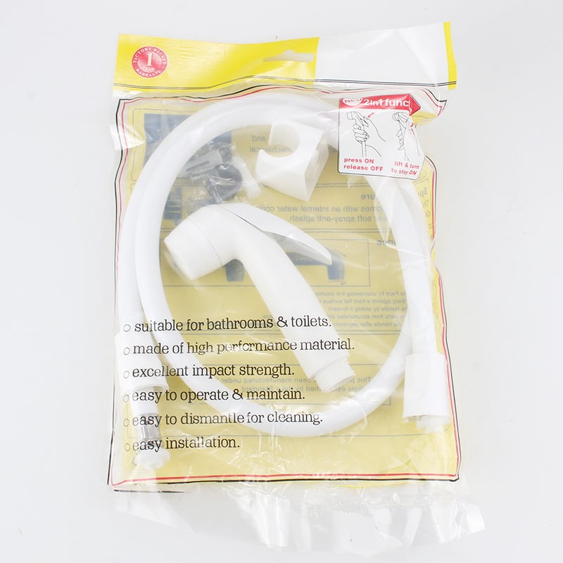 PP kézi WC spray készlet személyes higiénéhez és testmosáshoz (injektálásos formázás)