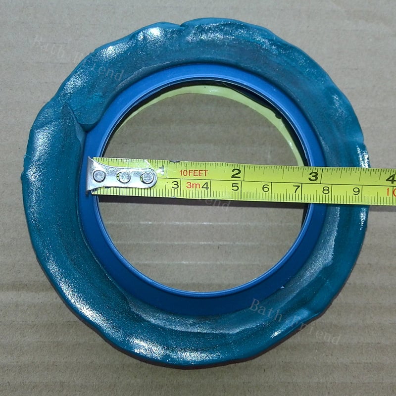 WC-flanx tömítés, szagtalanító, gumi, Bath Friend, beépített telepítés, nagy viszkozitás