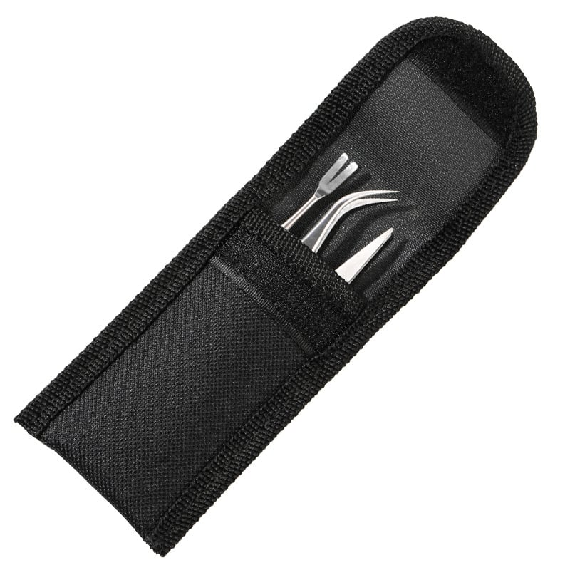 Shunchi Rozsdamentes acél – Állatok gondozó eszköz: gubancmentesítő fésű kutyáknak és macskáknak, bolha- és kullancseltávolítás