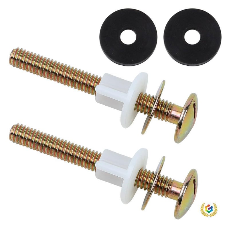 Set șuruburi fixare capac toaletă, oțel inoxidabil, origine: Xiamen, stil chinezesc