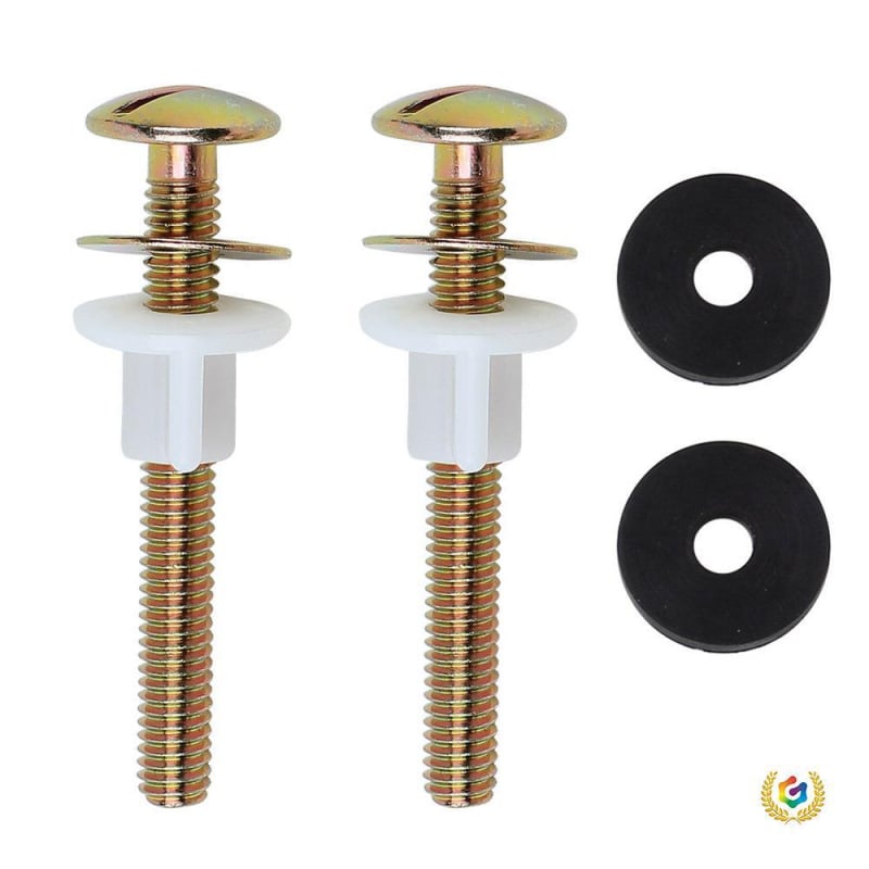 Set șuruburi fixare capac toaletă, oțel inoxidabil, origine: Xiamen, stil chinezesc