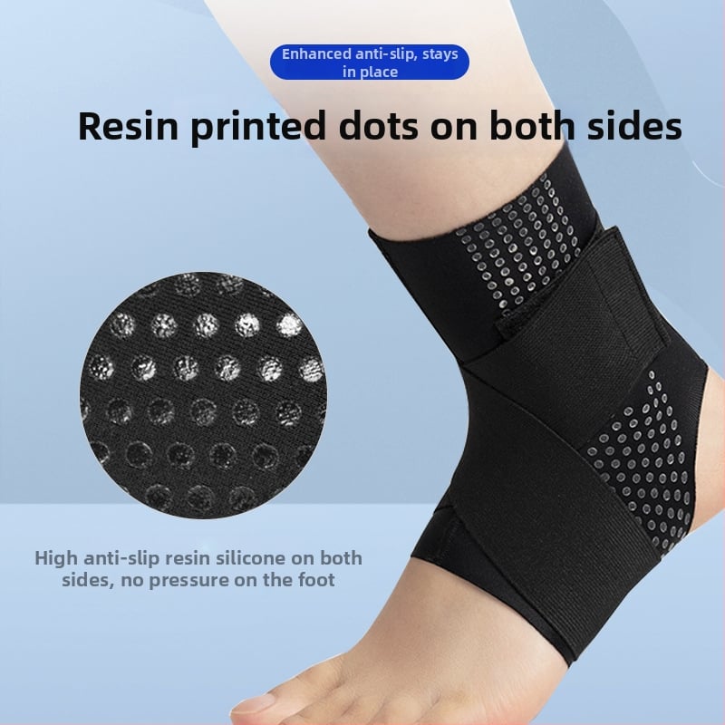 Bokarögzítő – ultra vékony, lélegző Lycra anyag, magas rugalmasság, boka védelem, alkalmas futáshoz, edzéshez, kerékpározáshoz.