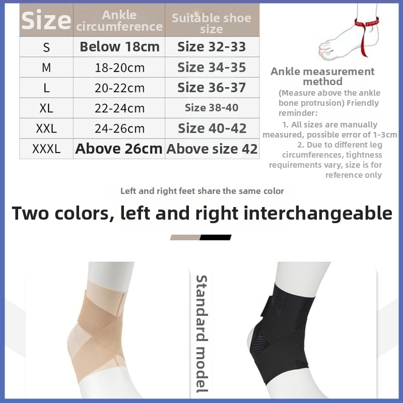 Bokarögzítő – ultra vékony, lélegző Lycra anyag, magas rugalmasság, boka védelem, alkalmas futáshoz, edzéshez, kerékpározáshoz.