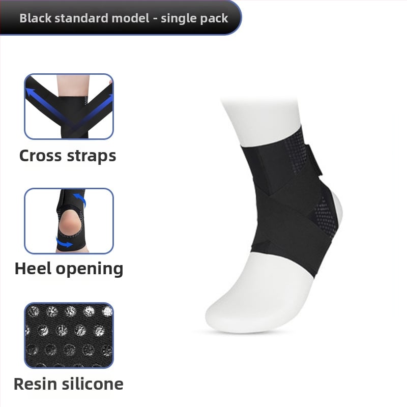 Bokarögzítő – ultra vékony, lélegző Lycra anyag, magas rugalmasság, boka védelem, alkalmas futáshoz, edzéshez, kerékpározáshoz.