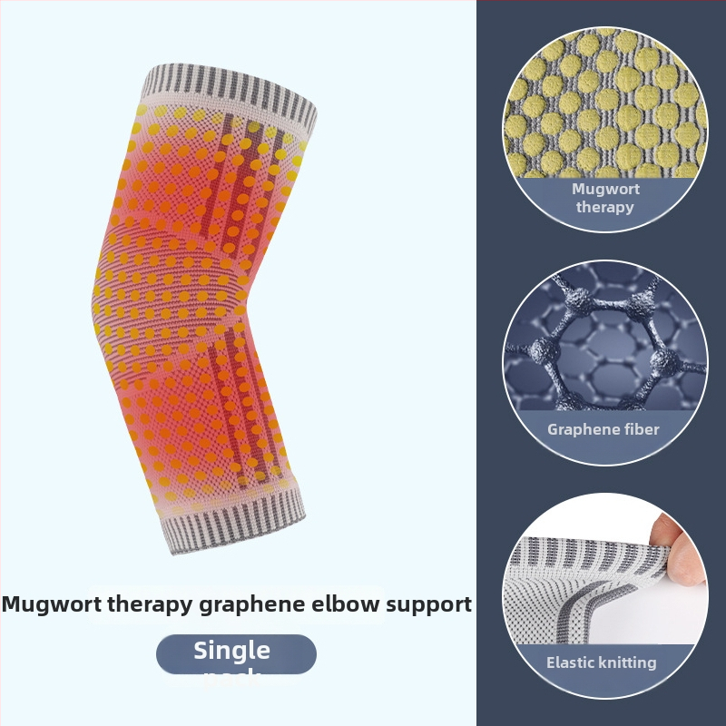 Lakťový chránič s grafénovým vláknom pre univerzálnu ochranu pri bedmintonu