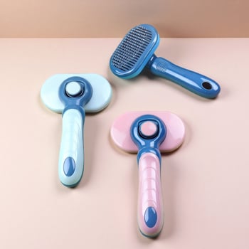 Állatgondozó eszköz – Szőrzet eltávolító kefe kutyáknak és macskáknak, öntisztító, ABS anyag, Chong Zhi Yao márka, modell FXSZ, 100 g