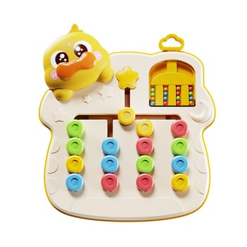 Gyerekeknek szóló oktató puzzle-játék színfelismeréssel és logikus gondolkodással (Anyag: műanyag; Korosztály: 4–6 év; Csomagolás: táska; 3C: 2024152202054298)