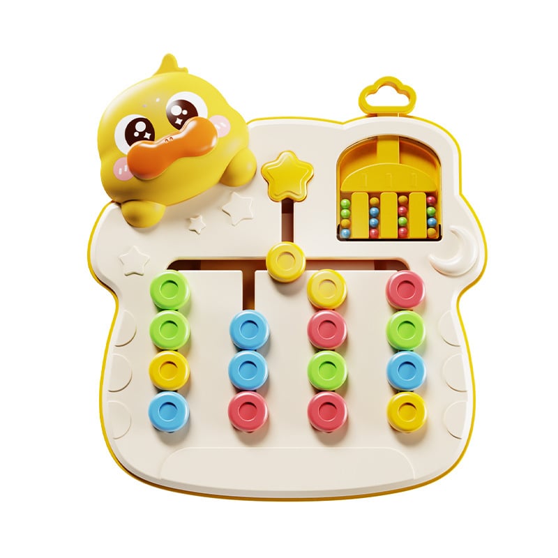 Gyerekeknek szóló oktató puzzle-játék színfelismeréssel és logikus gondolkodással (Anyag: műanyag; Korosztály: 4–6 év; Csomagolás: táska; 3C: 2024152202054298)