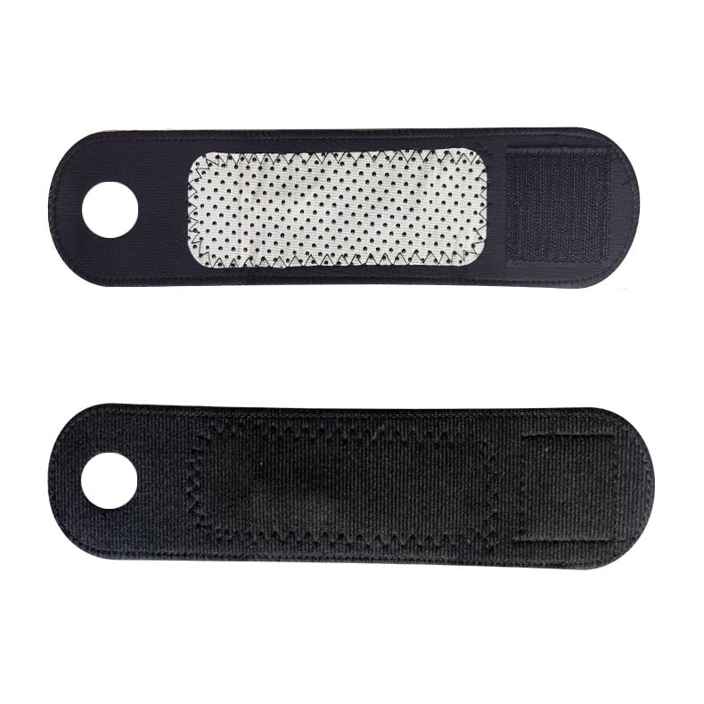 Brățară sport pentru încheietură cu încălzire, protecție a încheieturii, material: țesătură de scufundare, pentru adulți