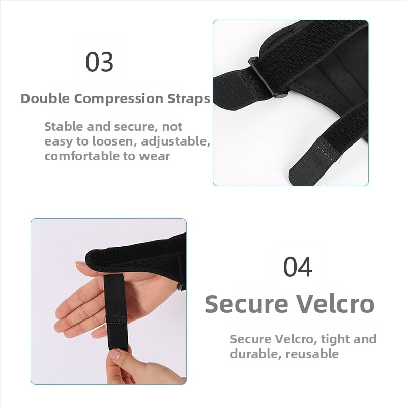 Csukló ortézis acéllemez-támogatással, állítható, anti-rotációs védelem, poliészter rostból