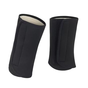 Orteză pentru gleznă cu căptușeală din fleece caldă, pentru adulți, potrivită pentru alergare și ciclism, material: poliester.