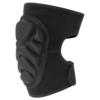 Edzésre szánt térdvédő készlet vastagított szivacspárnázással, felnőtt méret, poliészter anyag, futás, kerékpározás, labdarúgás, kosárlabda, röplabda