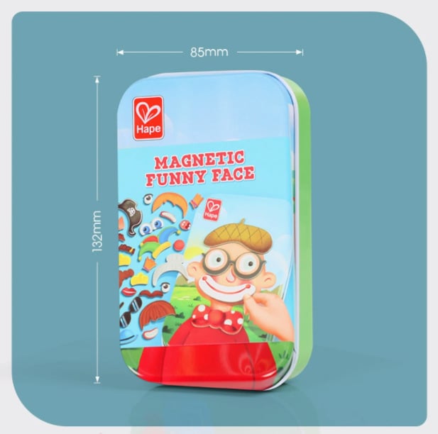 Fából készült zsebméretű asztali játékok készlet: ujjfoci, horgászat és tic-tac-toe 4–6 éves gyerekeknek