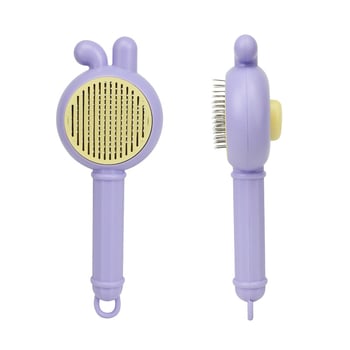 All-in-One Állatgondozó Fésű Macskáknak és Kutyáknak – Szőrtelenítés és Masszázs, PP Műanyag, Modell PG048