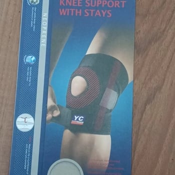 YC SUPPORT Neoprén térdvédő – könnyű térdvédelem futásra, kosárlabdára, futballra és edzésre