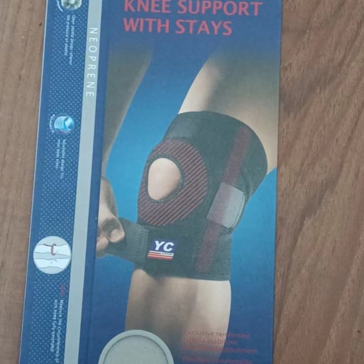 YC SUPPORT Neoprén térdvédő – könnyű térdvédelem futásra, kosárlabdára, futballra és edzésre