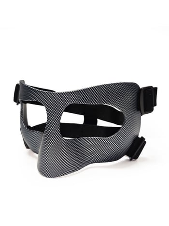 JIANNA kosárlabda arcmaszk orrsérülés elleni védelem PC anyagból, felnőtteknek; kosárlabda védelem; csomagolás 100 darab