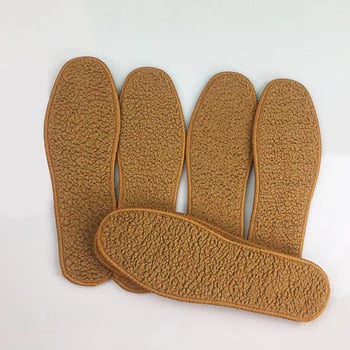 Téli báránygyapjú talpbetét — teljes hosszúságú, nedvességelnyelő, sportcipőkhez, bőr cipőkhöz és csizmákhoz