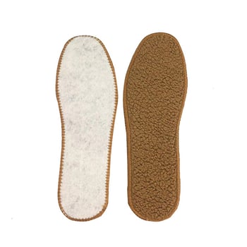 Téli báránygyapjú talpbetét — teljes hosszúságú, nedvességelnyelő, sportcipőkhez, bőr cipőkhöz és csizmákhoz
