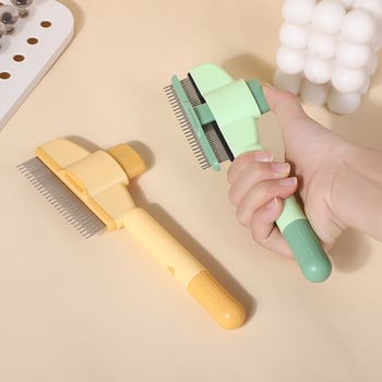 Kutyák és macskák ápoló fésű – PP+ABS anyag, nem importált