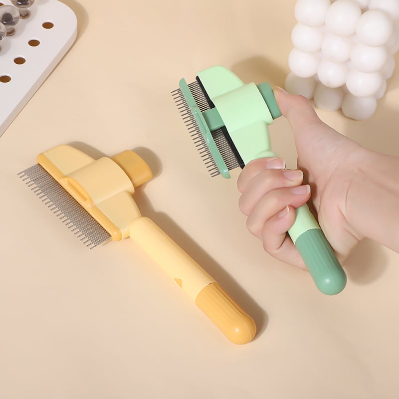 Kutyák és macskák ápoló fésű – PP+ABS anyag, nem importált