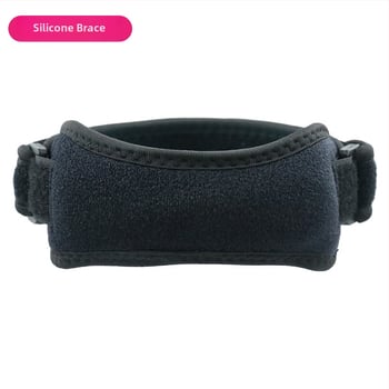 Térdortézis patellával futáshoz és edzéshez, poliészter anyagból, felnőtteknek, kültéri sportokra alkalmas