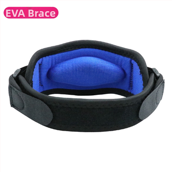 Térdortézis patellával futáshoz és edzéshez, poliészter anyagból, felnőtteknek, kültéri sportokra alkalmas