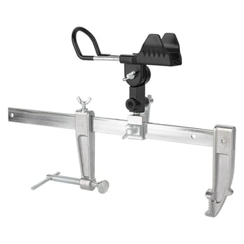 Strong Merchants alumínium ötvözetű horgászbot-tartó, fix, nem összecsukható, nem forog