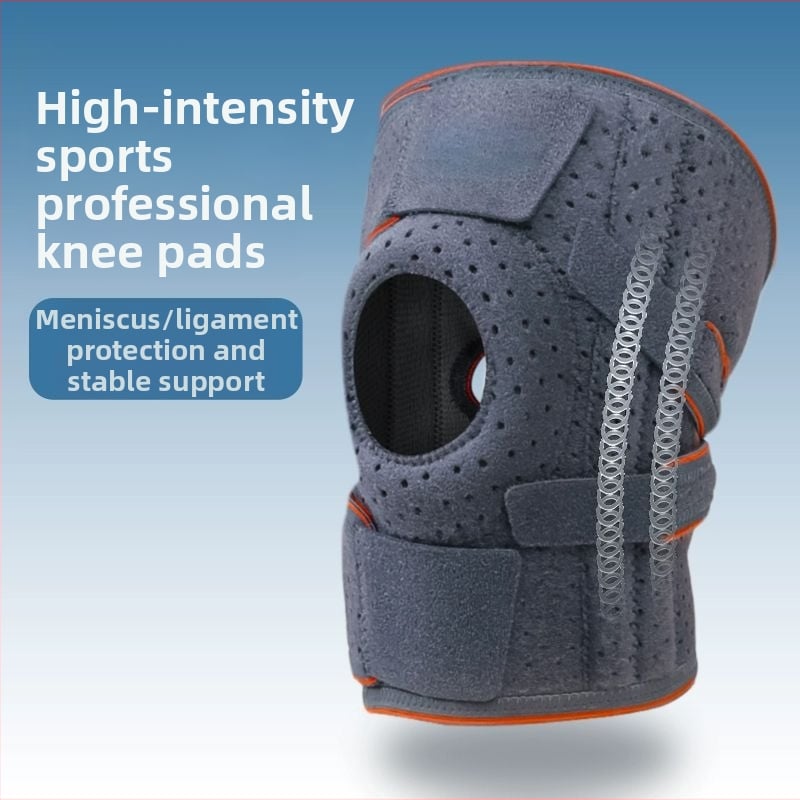 Légáteresztő térdvédő a térdízület védelmére, poliészterből, univerzális felhasználás, ideális hegymászáshoz, kosárlabdához és futáshoz