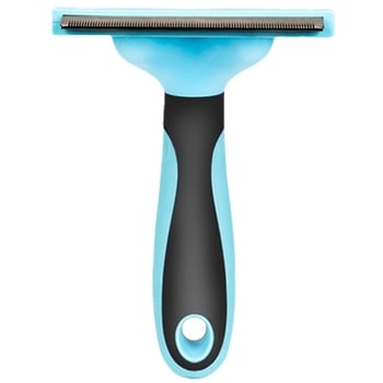 Amor Kisállat szőrtelenítő keféje — Rozsdamentes acélból, kutyák és macskák számára