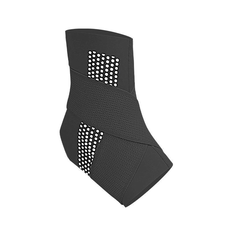 Bokavédő beépített párnával, vékony kialakítású, rögzítő szíjjal, felnőtteknek, hegymászás