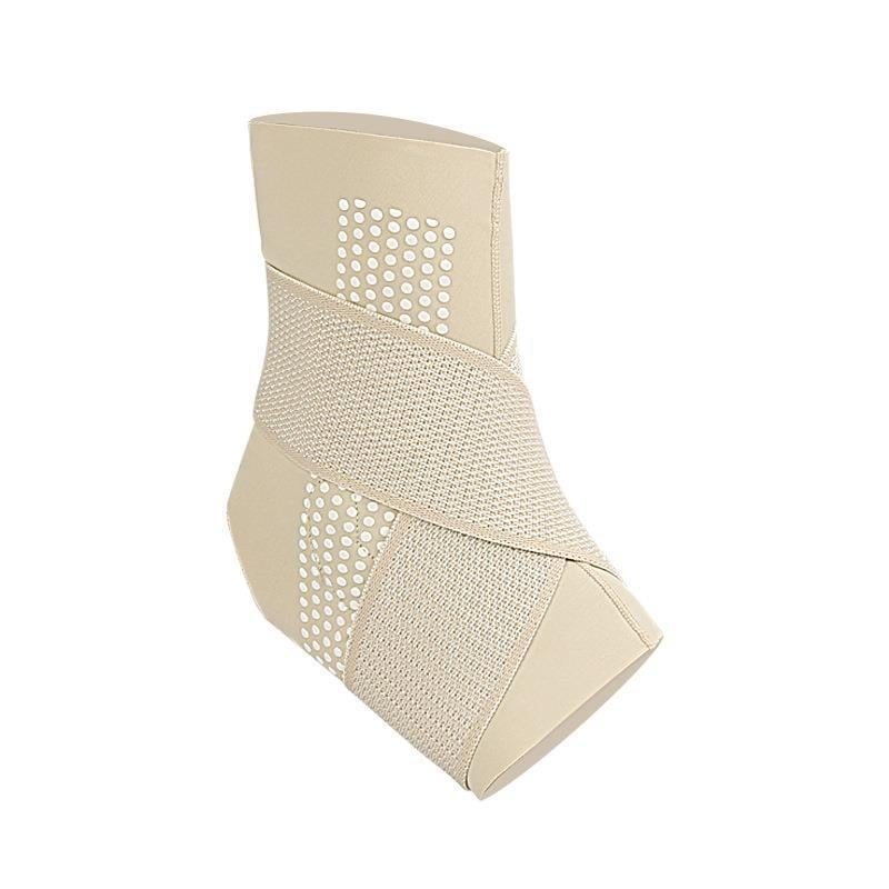 Bokavédő beépített párnával, vékony kialakítású, rögzítő szíjjal, felnőtteknek, hegymászás