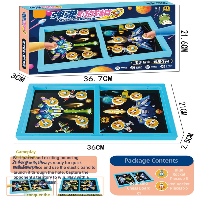 Kétfős asztali társasjáték gyerekeknek – interaktív oktatív játék futballpálya és kilövő mechanizmussal