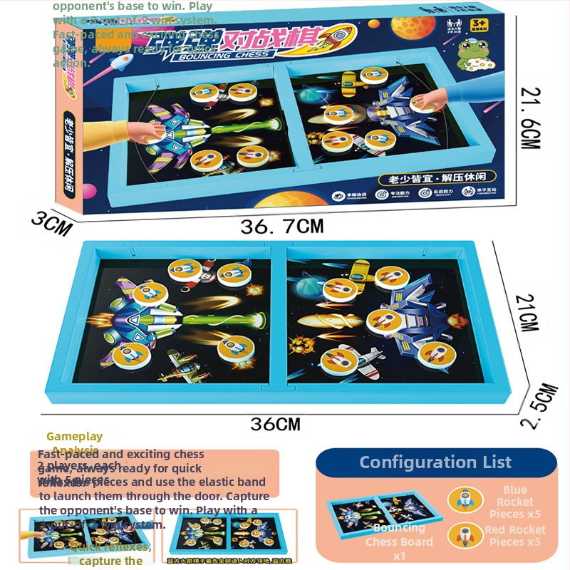 Kétfős asztali társasjáték gyerekeknek – interaktív oktatív játék futballpálya és kilövő mechanizmussal