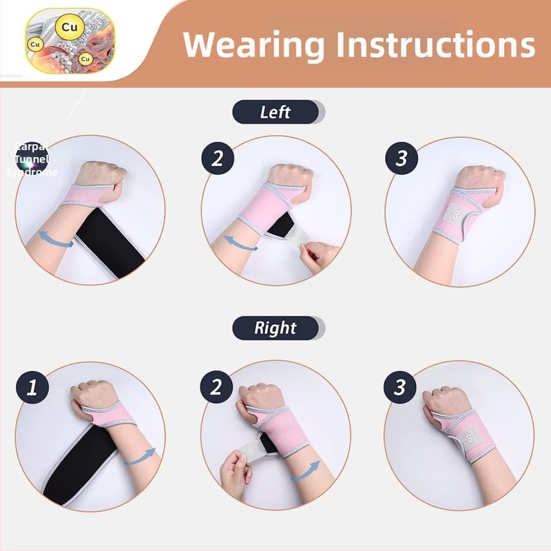 Sportcsukló szíj antibakteriális rézionokkal, állítható, uniszex, fitneszhez és sporthoz (Fő anyag: diving material; Alkalmazók: felnőttek; Alkalmazott sportok: fitnesz, sport, súlyemelés, kültéri)