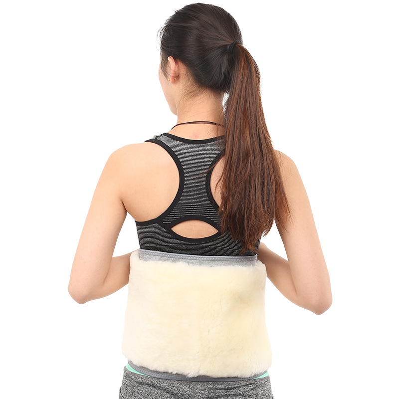 Gyapjú deréköv felnőtteknek, derékvédelmet nyújt, kerékpározáshoz, meleg