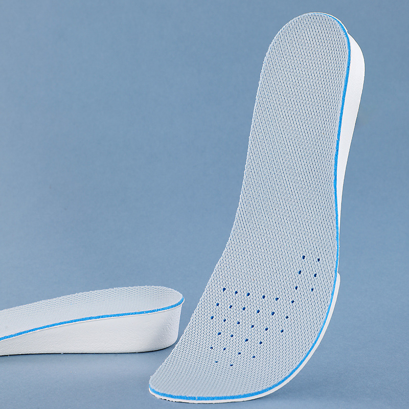 EVA talpbetét magasító funkcióval, dezodoráló, nedvességelnyelő, ütéscsillapító, légáteresztő, alkalmas sneakershez, bakancsokhoz és utcai lábbelikhez