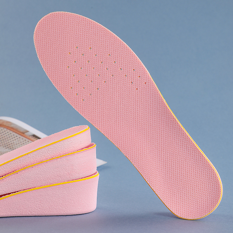 EVA talpbetét magasító funkcióval, dezodoráló, nedvességelnyelő, ütéscsillapító, légáteresztő, alkalmas sneakershez, bakancsokhoz és utcai lábbelikhez