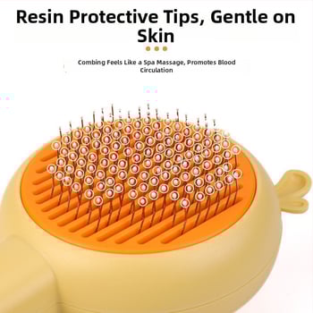 Dada Bear tűs állatgondozó fésű — ABS anyag, modell 60774, ápoló eszköz macskáknak és kutyáknak