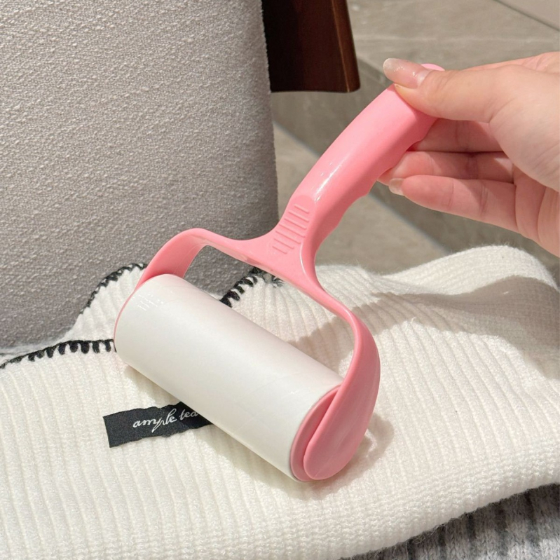 Ruhaszálhúzó görgő cserélhető ragasztópapírral maggal, műanyag testtel, modern minimalista stílus