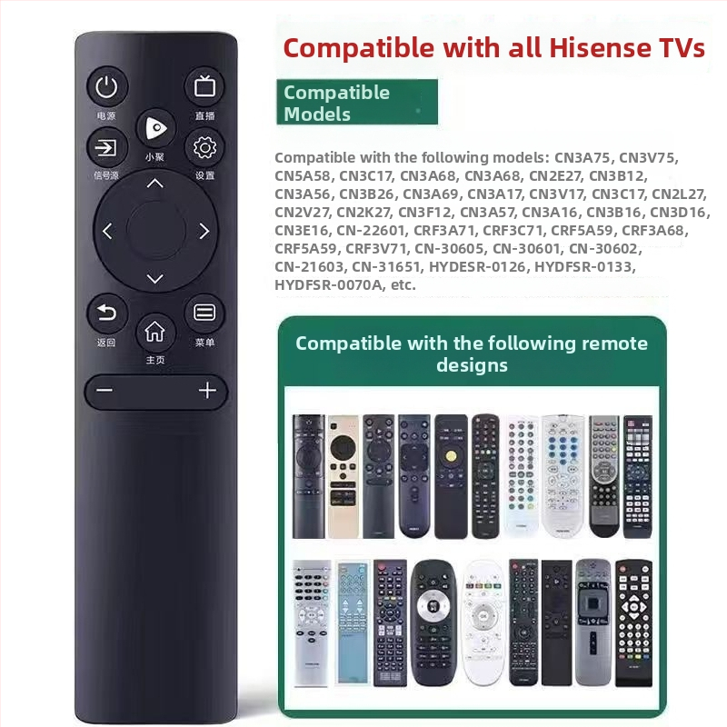 Originálna doska diaľkového ovládača pre televízory Hisense