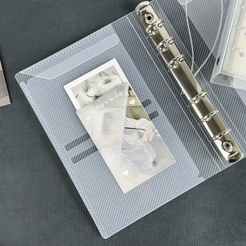 Бележник с PP корица и биндер, листове на отделни страници, японски и корейски кауи стил