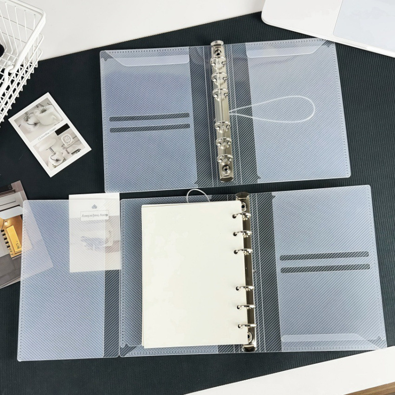 Бележник с PP корица и биндер, листове на отделни страници, японски и корейски кауи стил