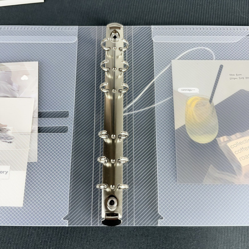 Бележник с PP корица и биндер, листове на отделни страници, японски и корейски кауи стил