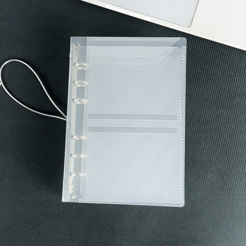 Бележник с PP корица и биндер, листове на отделни страници, японски и корейски кауи стил